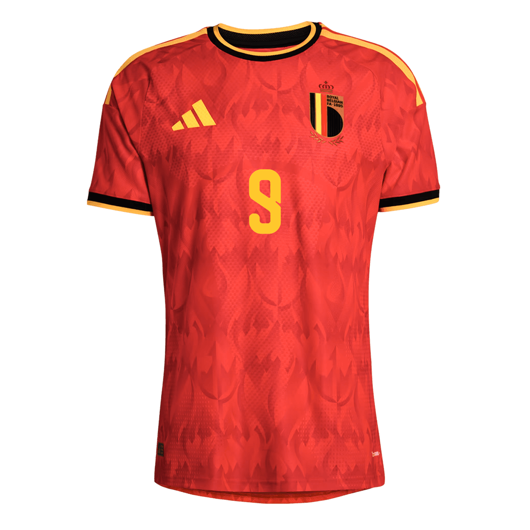 Pánske Futbalový Dres Belgicko Domáci MS 2026 Hráčska Verzia - LUKAKU #9