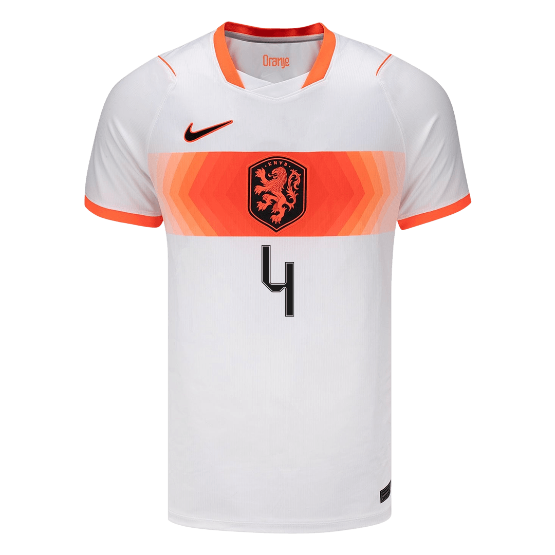 Pánske Futbalový Dres Holandsko Vonkajší MS 2026 - VIRGIL #4