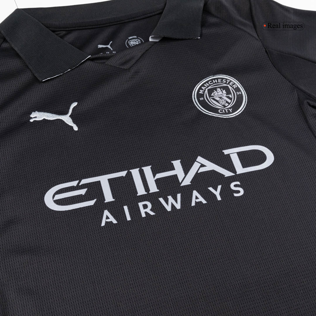 Manchester City detský vonkajší futbalový komplet 2025/26