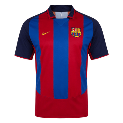 Pánske Retro Futbalový Dres Barcelona Domáci 2003/04