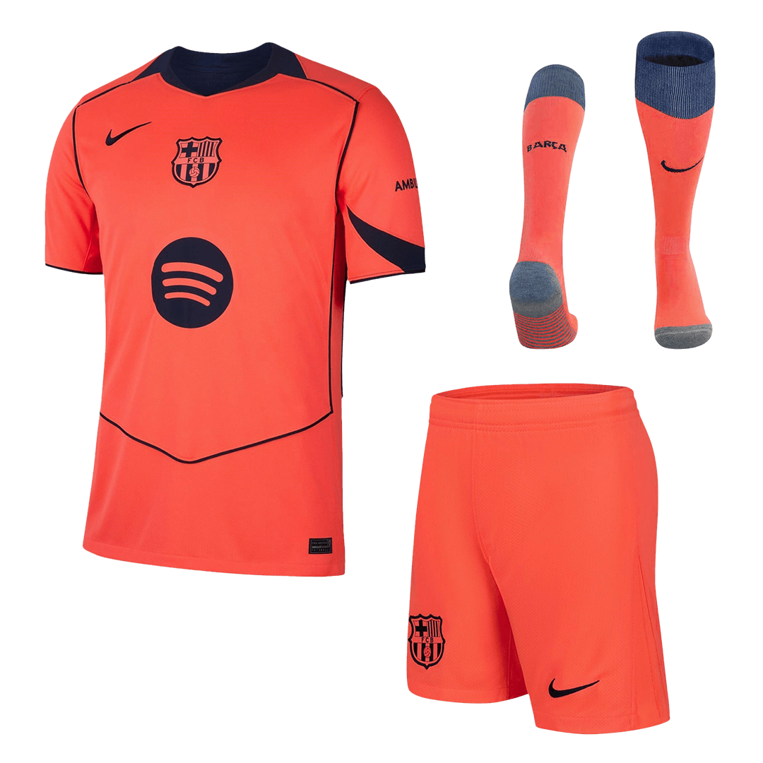 Barcelona pánsky tretí futbalový komplet 2025/26