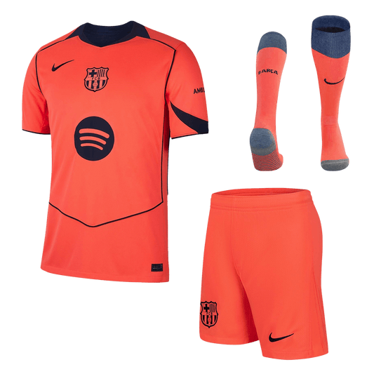 Barcelona pánsky tretí futbalový komplet 2025/26