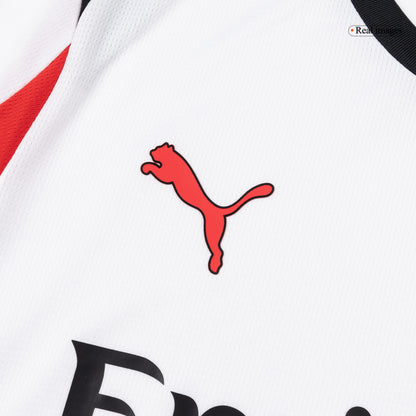 Pánske Futbalový Dres AC Miláno Vonkajší 2025/26 Dlhý Rukáv