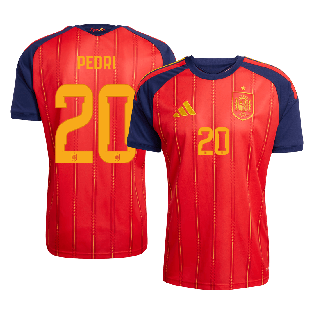 [PREMIUM] Pánske Futbalový Dres Španielsko Domáci MS 2026 - PEDRI #20