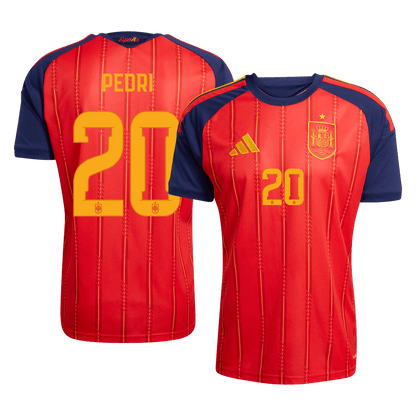 [PREMIUM] Pánske Futbalový Dres Španielsko Domáci MS 2026 - PEDRI #20