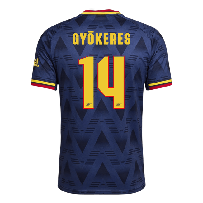 Arsenal pánsky Vonkajší futbalový dres 2026/27 – GYÖKERES #14 – UCL [hráčska verzia]