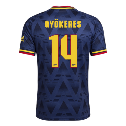Arsenal pánsky Vonkajší futbalový dres 2026/27 – GYÖKERES #14 – UCL [hráčska verzia]