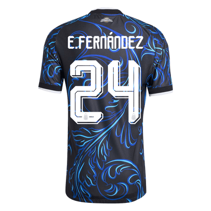 Pánske Futbalový Dres Argentína Vonkajší MS 2026 Hráčska Verzia - E. FERNÁNDEZ #24