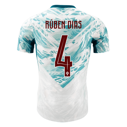 Pánske Futbalový Dres Portugalsko Vonkajší MS 2026 Hráčska Verzia - RÚBEN DIAS #4