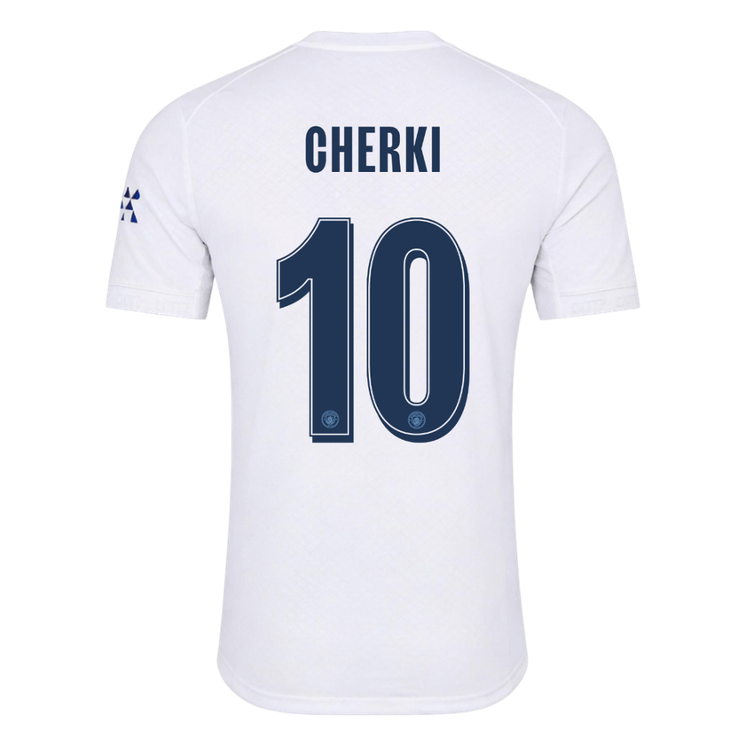 Manchester City pánsky Tretí futbalový dres 2026/27 – CHERKI #10 – UCL [hráčska verzia]