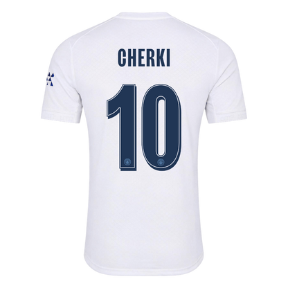 Manchester City pánsky Tretí futbalový dres 2026/27 – CHERKI #10 – UCL [hráčska verzia]