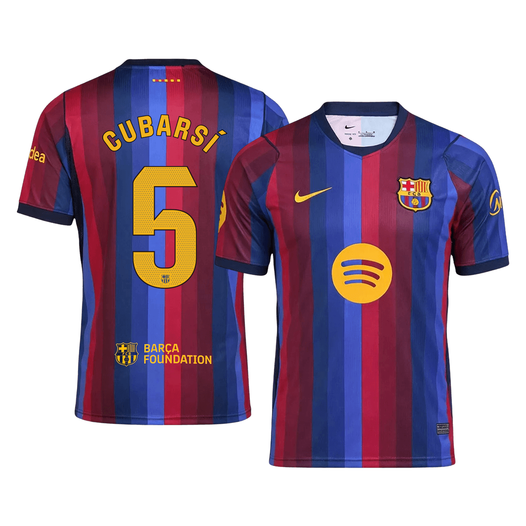 Barcelona pánsky domáci futbalový dres 2026/27 – CUBARSÍ #5