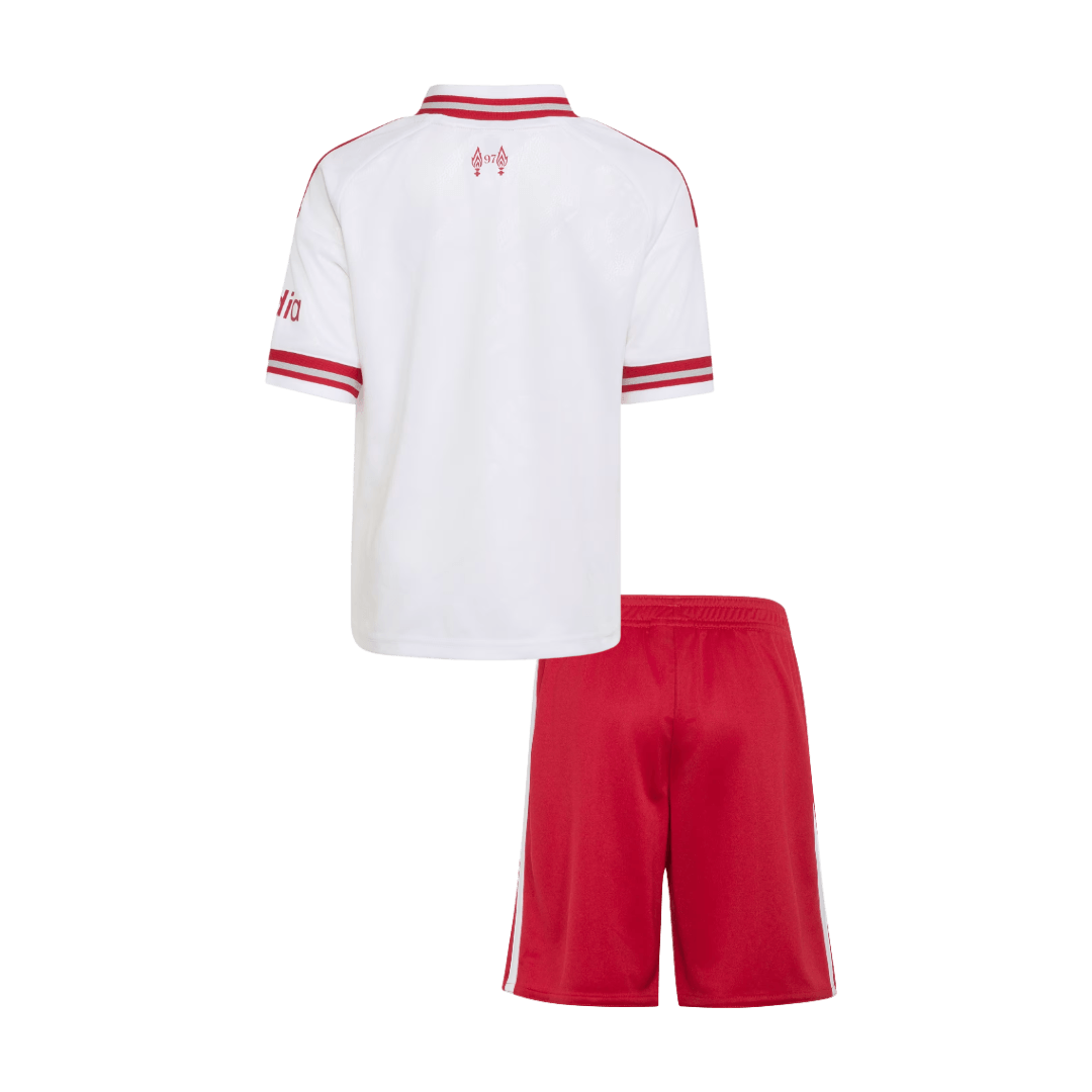 Liverpool detský Vonkajší futbalový komplet 2026/27