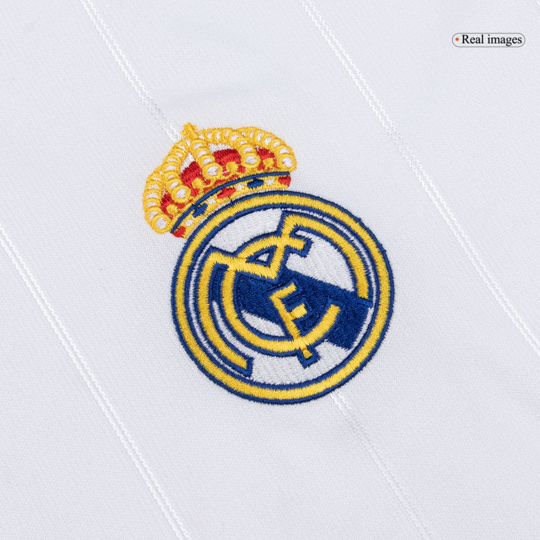 Real Madrid pánsky domáci retro futbalový dres s dlhými rukávmi 2012/13