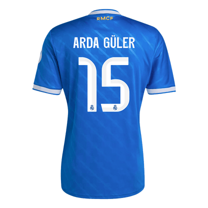 Real Madrid pánsky tretí futbalový dres 2025/26 - ARDA GÜLER #15