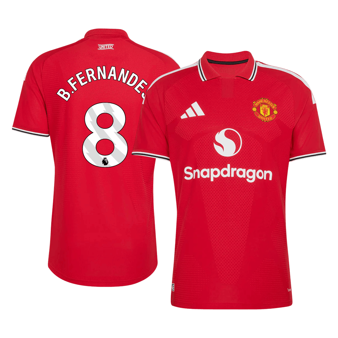 Manchester United pánsky Domáci futbalový dres 2026/27 – B. FERNANDES #8 [hráčska verzia]