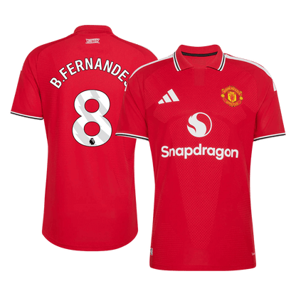 Manchester United pánsky Domáci futbalový dres 2026/27 – B. FERNANDES #8 [hráčska verzia]
