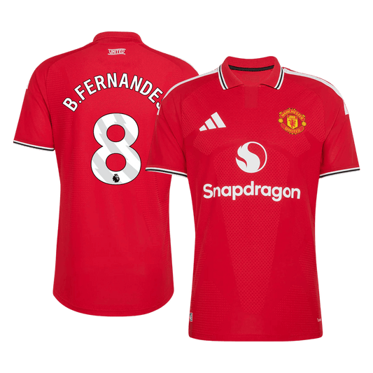 Manchester United pánsky Domáci futbalový dres 2026/27 – B. FERNANDES #8 [hráčska verzia]