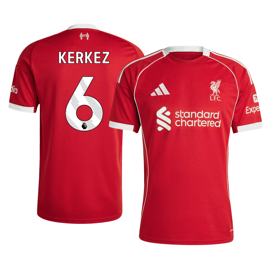 Liverpool pánsky domáci futbalový dres 2025/26 - KERKEZ #6