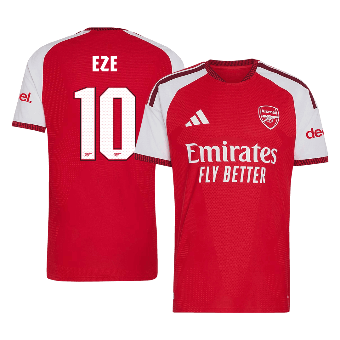 Arsenal pánsky domáci futbalový dres 2026/27 – EZE #10 – UCL [hráčska verzia]
