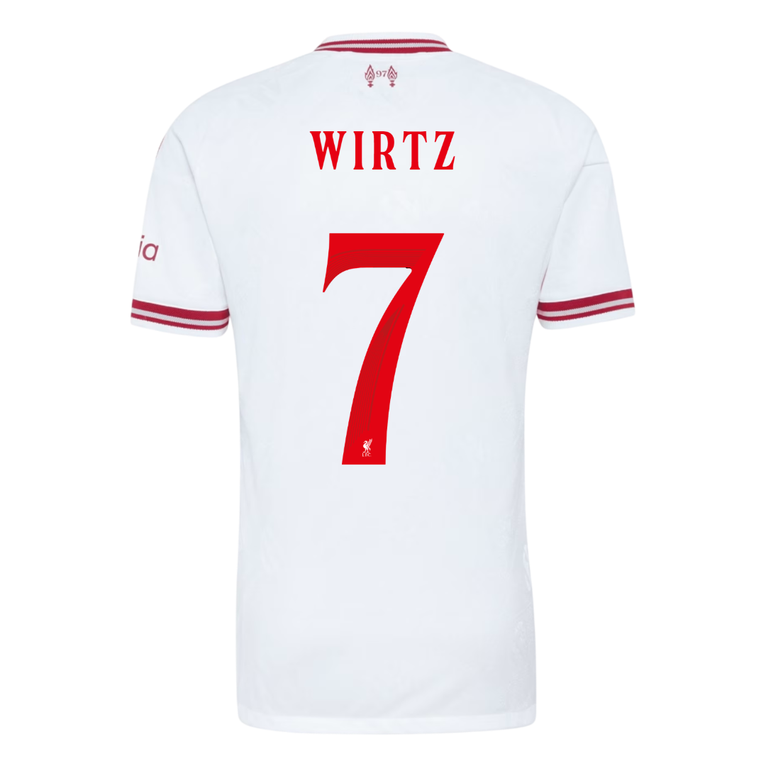 Liverpool pánsky Vonkajší futbalový dres 2026/27 – WIRTZ #7 – UCL [hráčska verzia]