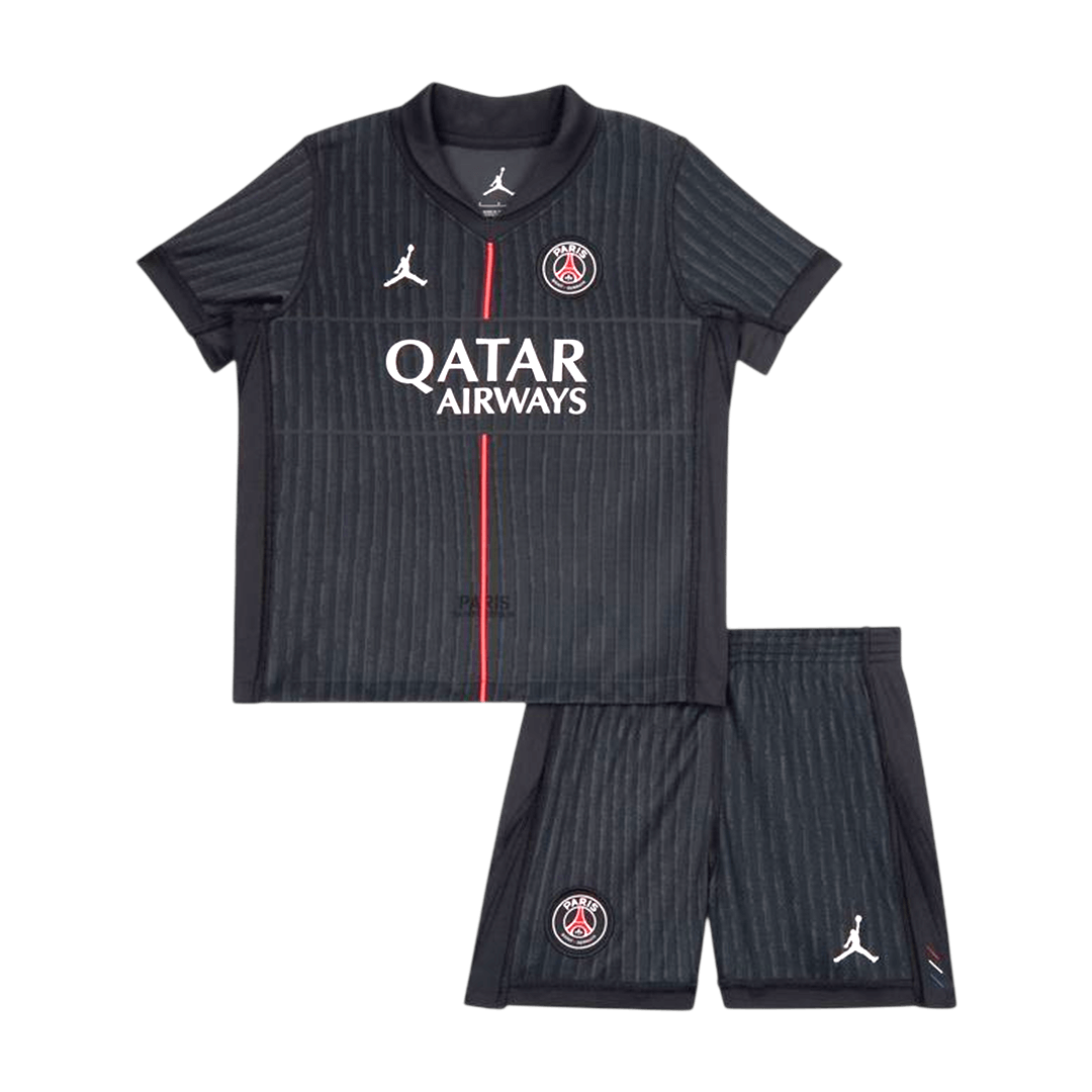 PSG detská štvrtá futbalová súprava 2025/26