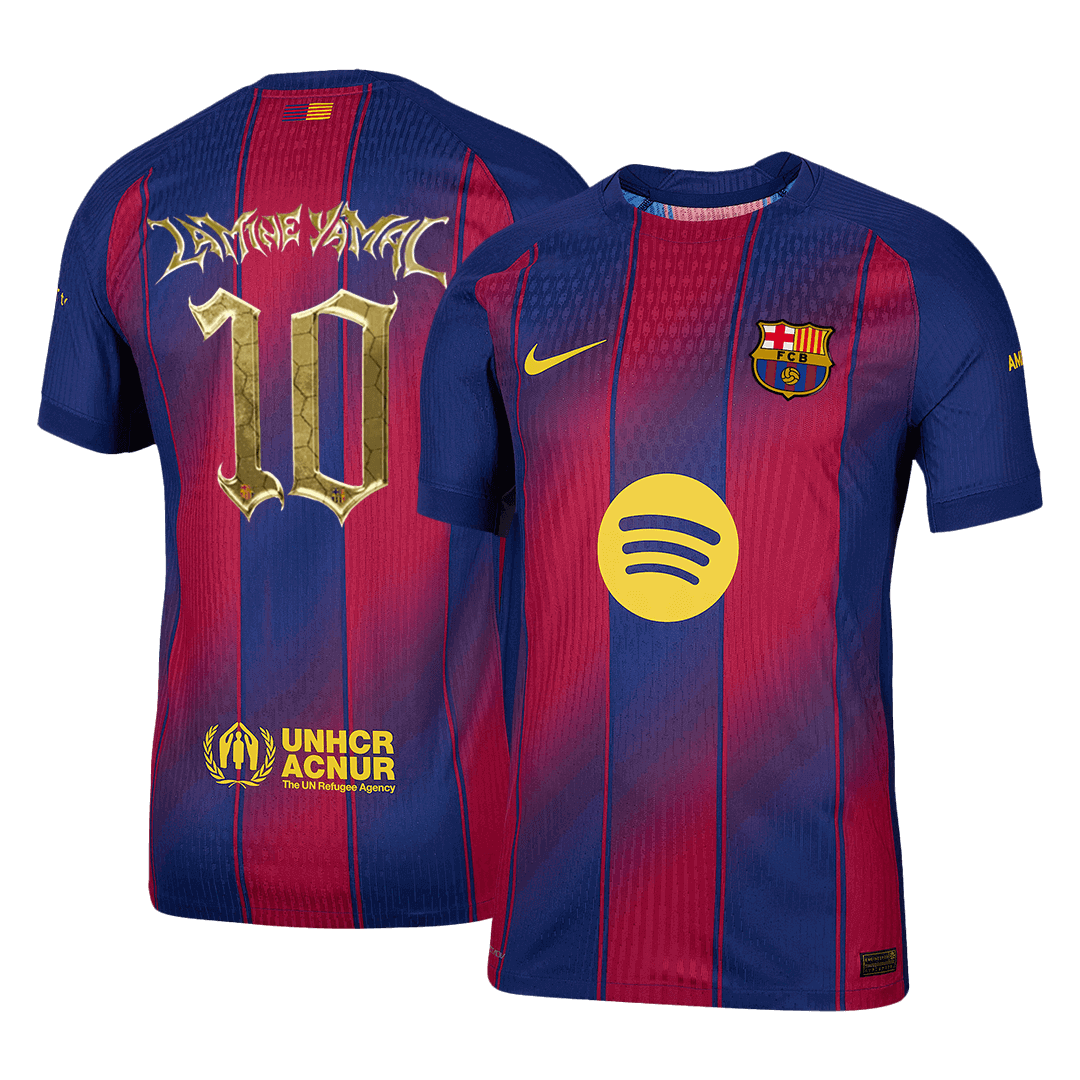 Barcelona pánsky domáci futbalový dres 2025/26 - LAMINE YAMAL #10 [hráčska verzia]