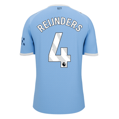 Manchester City pánsky domáci futbalový dres 2025/26 - REIJNDERS #4 (Prémiová kvalita)