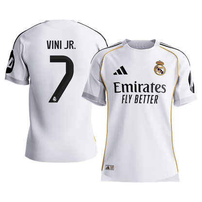 Real Madrid pánsky domáci futbalový dres 2025/26 - VINI JR. #7 [hráčska verzia] (Prémiová kvalita)