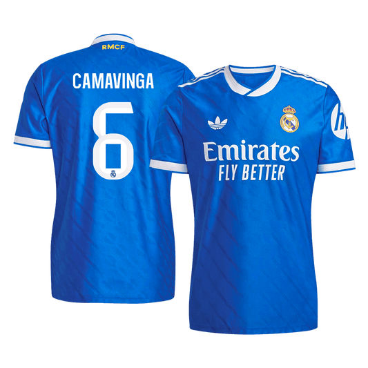 Real Madrid pánsky tretí futbalový dres 2025/26 - CAMAVINGA #6 [hráčska verzia]