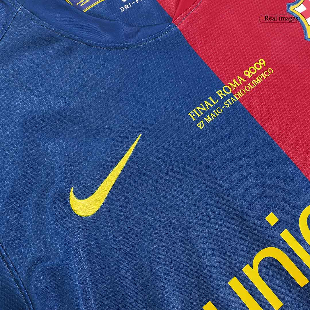 Barcelona pánsky domáci retro futbalový dres 2008/09 UCL Final - XAVI #6