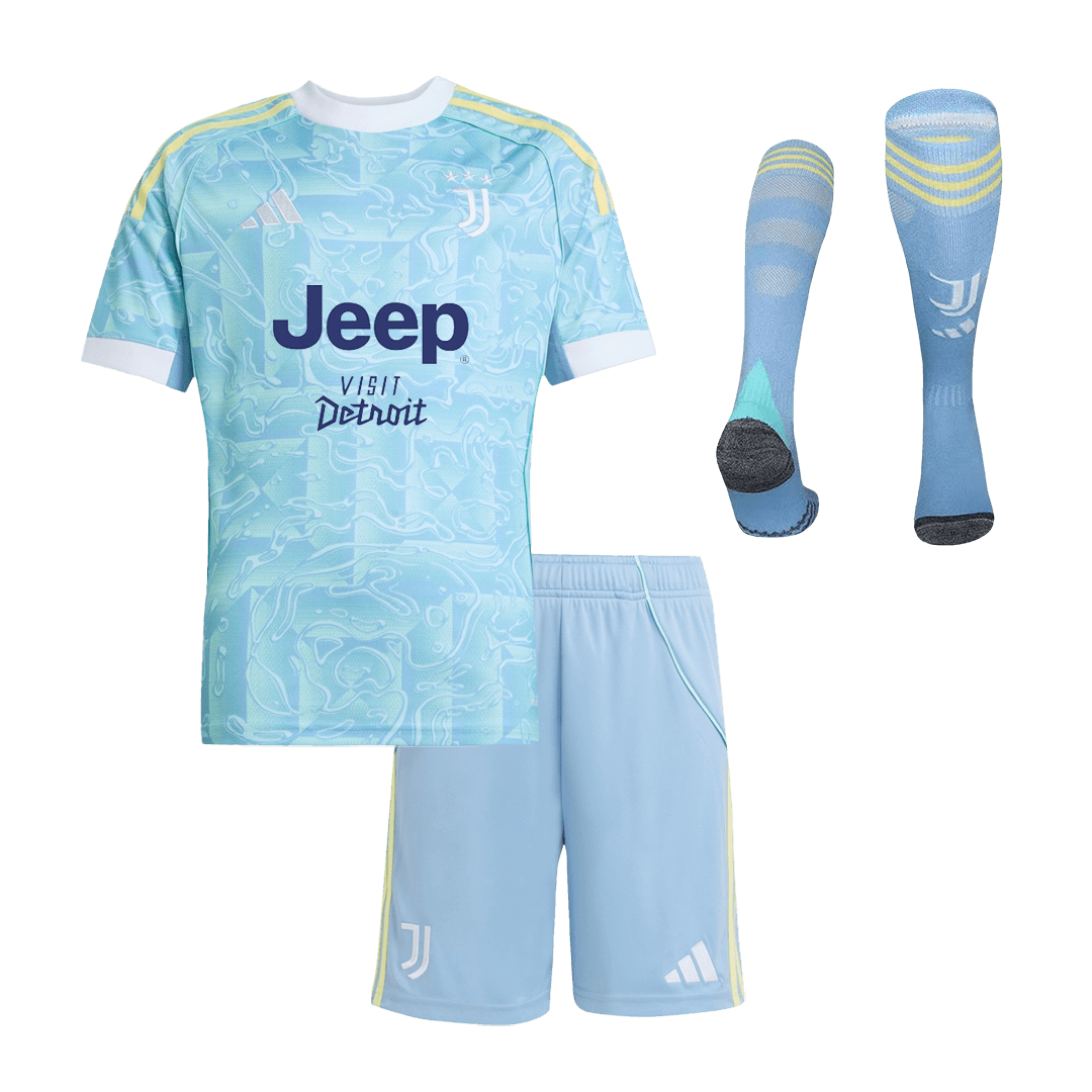 Juventus detský vonkajší futbalový komplet 2025/26
