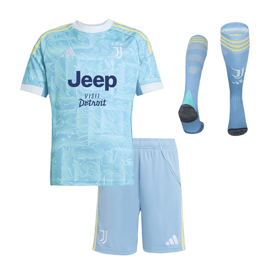 Juventus detský vonkajší futbalový komplet 2025/26