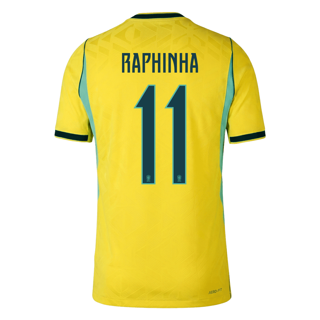 Pánske Futbalový Dres Brazília Domáci MS 2026 Hráčska Verzia - RAPHINHA #11