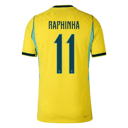 Pánske Futbalový Dres Brazília Domáci MS 2026 Hráčska Verzia - RAPHINHA #11