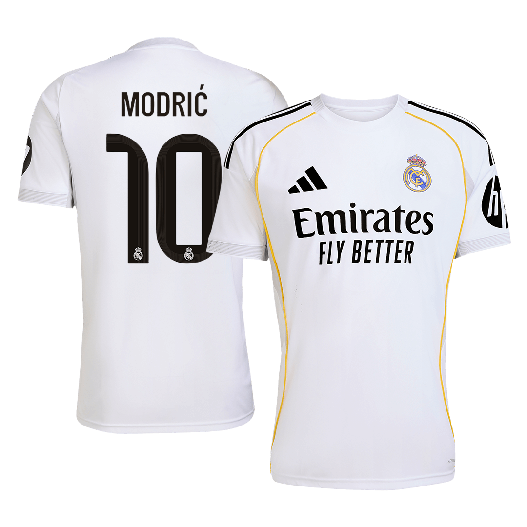Real Madrid pánsky domáci futbalový dres 2025/26 - MODRIĆ #10 (Prémiová kvalita)