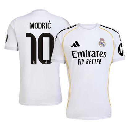 Real Madrid pánsky domáci futbalový dres 2025/26 - MODRIĆ #10 (Prémiová kvalita)