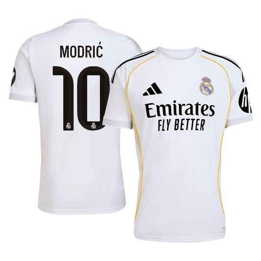 Real Madrid pánsky domáci futbalový dres 2025/26 - MODRIĆ #10 (Prémiová kvalita)