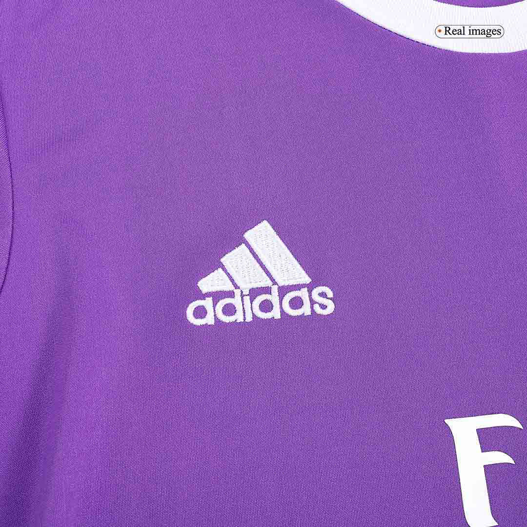 Real Madrid pánsky vonkajší retro futbalový dres s dlhými rukávmi 2016/17 - KROOS #8