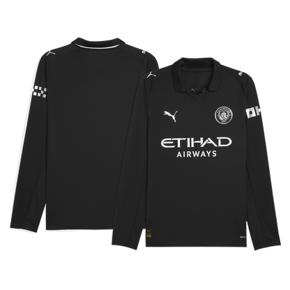 Manchester City pánsky vonkajší futbalový dres s dlhými rukávmi 2025/26