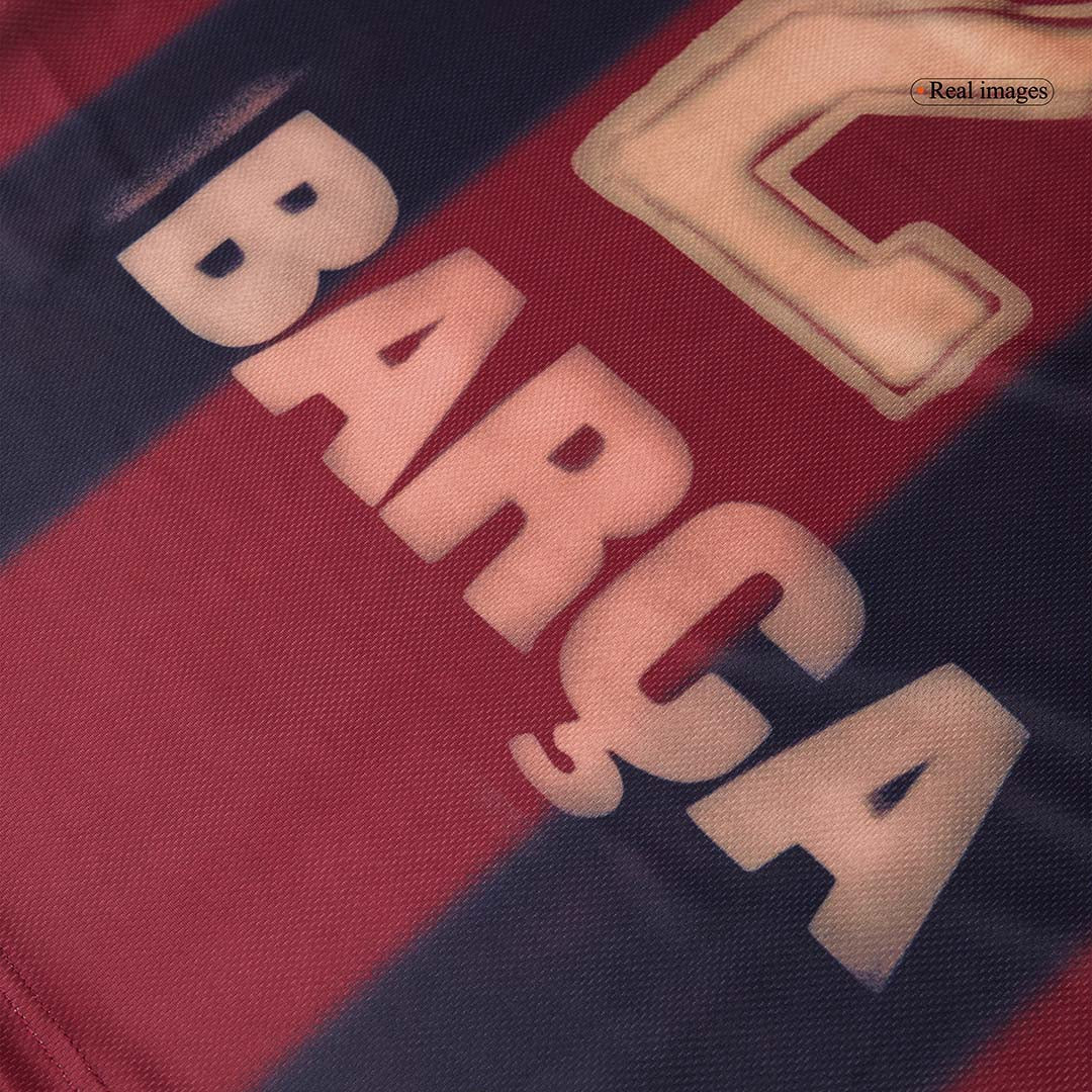 Barcelona pánsky domáci retro futbalový dres 2000/01