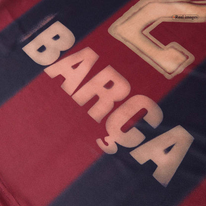 Barcelona pánsky domáci retro futbalový dres 2000/01