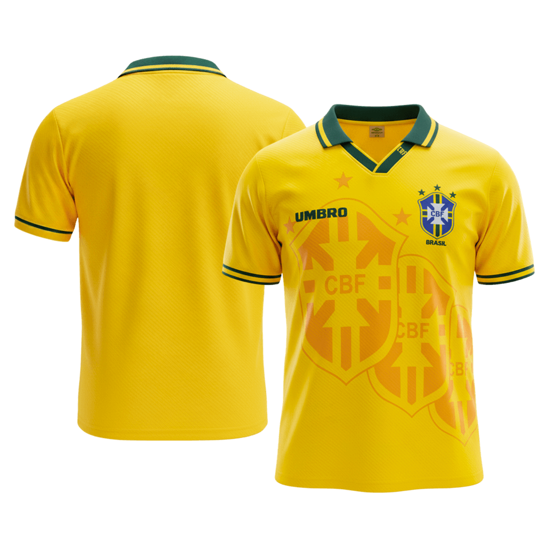 Brazília pánsky domáci retro futbalový dres 1994