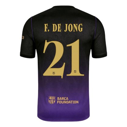 Barcelona pánsky vonkajší futbalový dres 2026/27 – F. DE JONG #21 – UCL