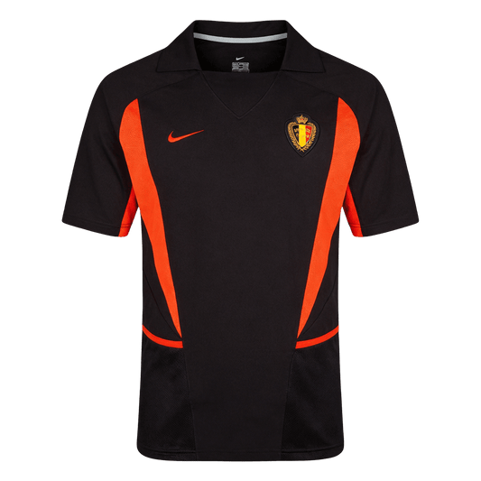 Pánske Retro Futbalový Dres Belgicko Vonkajší MS 2002