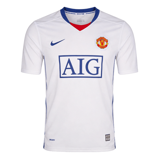 Manchester United pánsky vonkajší retro futbalový dres 2008/09