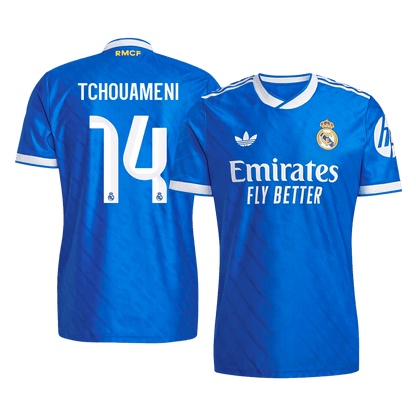 Real Madrid pánsky tretí futbalový dres 2025/26 - TCHOUAMENI #14 [hráčska verzia]
