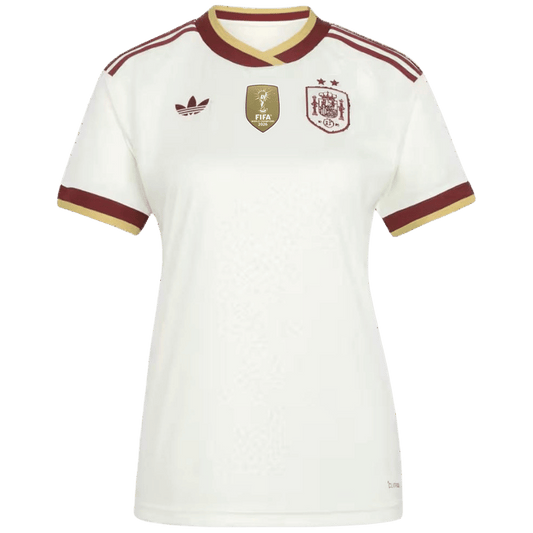 Španielsko dámsky vonkajší futbalový dres MS 2026 – Champion Edition