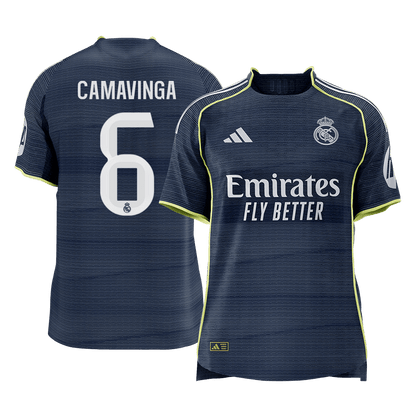 Real Madrid pánsky vonkajší futbalový dres 2025/26 - CAMAVINGA #6 [hráčska verzia] (Prémiová kvalita)
