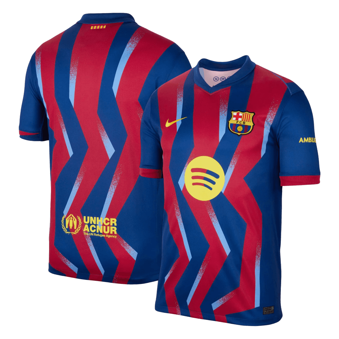 Barcelona pánsky štvrtý futbalový dres 2025/26